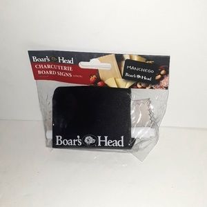 4 NEW BOAR's HEAD CHARCUTERIE BOARD SIGNS CUTTING BOARD FOOD DISPLAY GREASE PEN